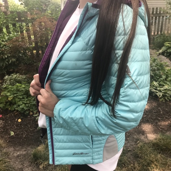 Eddie Bauer Girls’ Downlight Winter Jacket - Picture 3 of 5